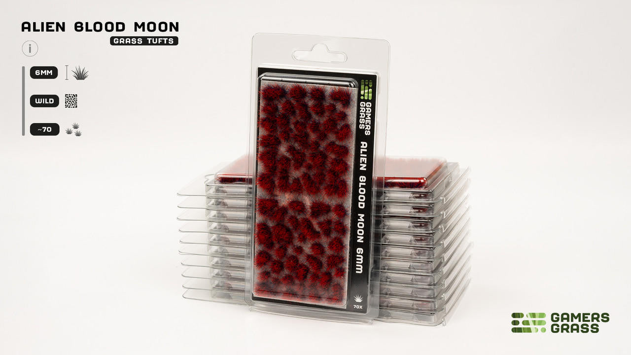 Gamers Grass Alien Blood Moon Tuft 6mm GGA-BM